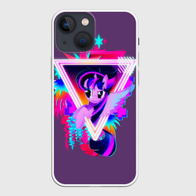 Чехол для iPhone 13 mini с принтом Мой маленький пони в городе Новоалтайск,  |  | applejack | little | magic | mlp | my | pinkie pie | pony | rainbow dash | rarity | twilight | дракон | дружба | единорог | искорка | пони | селестия | спайк | сумеречная | это чудо