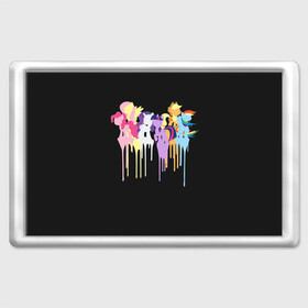 Магнит 45*70 с принтом My little pony в городе Новоалтайск, Пластик | Размер: 78*52 мм; Размер печати: 70*45 | Тематика изображения на принте: applejack | little | magic | mlp | my | pinkie pie | pony | rainbow dash | rarity | twilight | дракон | дружба | единорог | искорка | пони | селестия | спайк | сумеречная | это чудо