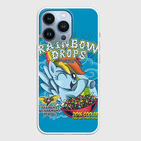 Чехол для iPhone 13 Pro с принтом Rainbow brops в городе Новоалтайск,  |  | Тематика изображения на принте: applejack | little | magic | mlp | my | pinkie pie | pony | rainbow dash | rarity | twilight | дракон | дружба | единорог | искорка | пони | селестия | спайк | сумеречная | это чудо