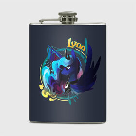 Фляга с принтом My little pony Luna в городе Новоалтайск, металлический корпус | емкость 0,22 л, размер 125 х 94 мм. Виниловая наклейка запечатывается полностью | Тематика изображения на принте: applejack | little | magic | mlp | my | pinkie pie | pony | rainbow dash | rarity | twilight | дракон | дружба | единорог | искорка | пони | селестия | спайк | сумеречная | это чудо