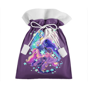 Подарочный 3D мешок с принтом My little pony в городе Новоалтайск, 100% полиэстер | Размер: 29*39 см | Тематика изображения на принте: applejack | little | magic | mlp | my | pinkie pie | pony | rainbow dash | rarity | twilight | дракон | дружба | единорог | искорка | пони | селестия | спайк | сумеречная | это чудо