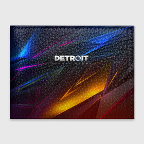 Обложка для студенческого билета с принтом DETROIT BECOME HUMAN в городе Новоалтайск, натуральная кожа | Размер: 11*8 см; Печать на всей внешней стороне | ai | android | connor | detroit | detroit become human | rk 800 | rk 900 | robots | андроиды | детектив | игра | интерактивное кино | кара | коннор | маркус | роботы | экшн