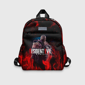 Детский рюкзак 3D с принтом RESIDENT EVIL 3 в городе Новоалтайск, 100% полиэстер | лямки с регулируемой длиной, сверху петелька, чтобы рюкзак можно было повесить на вешалку. Основное отделение закрывается на молнию, как и внешний карман. Внутри дополнительный карман. По бокам два дополнительных кармашка | ada wong | biohazard | leon | nemesis | project resistance | raccoon city | re | re3 | resident evil | resident evil 3 | rpd | stars | umbrella | ада вонг | амбрелла | немезис | ужасы