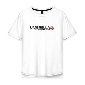 Мужская футболка хлопок Oversize с принтом UMBRELLA CORP в городе Новоалтайск, 100% хлопок | свободный крой, круглый ворот, “спинка” длиннее передней части | ada wong | biohazard | leon | nemesis | project resistance | raccoon city | re | re3 | resident evil | resident evil 3 | rpd | stars | umbrella | ада вонг | амбрелла | немезис | ужасы