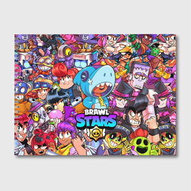 Альбом для рисования с принтом BRAWL STARS LEON SHARK в городе Новоалтайск, 100% бумага
 | матовая бумага, плотность 200 мг. | Тематика изображения на принте: brawl stars | bull | colt | crow | leon | leon shark | shark | stars | акула | берли | ворон | динамайк | кольт | леон | леон акула | нита | спайк | шелли | эль примо