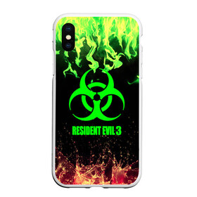 Чехол для iPhone XS Max матовый с принтом RESIDENT EVIL 3 в городе Новоалтайск, Силикон | Область печати: задняя сторона чехла, без боковых панелей | biohazard | biohazard 7 | crocodile | fang | game | hand | monster | new umbrella | resident evil | resident evil 7 | umbrella | umbrella corp | umbrella corporation | zombie | обител