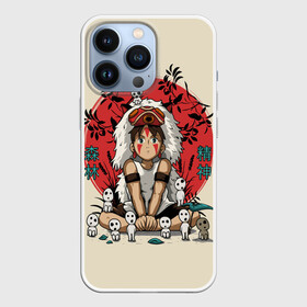 Чехол для iPhone 13 Pro с принтом Princess Mononoke в городе Новоалтайск,  |  | Тематика изображения на принте: eboshi | ghibli | hayao | hime | lady | miyazaki | mononoke | princess | studio | аситака | волчица | гибли | дух леса | мононоке | моро | сан