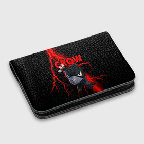 Картхолдер с принтом с принтом Brawl Stars CROW в городе Новоалтайск, натуральная матовая кожа | размер 7,3 х 10 см; кардхолдер имеет 4 кармана для карт; | 8 bit | 8 бит | brawl | brawl stars | crow | leon | stars | бравл | бравл старс | браво старс | игра | компьютерная | кров | леон | онлайн | старс