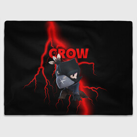 Плед 3D с принтом Brawl Stars CROW в городе Новоалтайск, 100% полиэстер | закругленные углы, все края обработаны. Ткань не мнется и не растягивается | 8 bit | 8 бит | brawl | brawl stars | crow | leon | stars | бравл | бравл старс | браво старс | игра | компьютерная | кров | леон | онлайн | старс