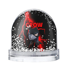 Снежный шар с принтом Brawl Stars CROW в городе Новоалтайск, Пластик | Изображение внутри шара печатается на глянцевой фотобумаге с двух сторон | 8 bit | 8 бит | brawl | brawl stars | crow | leon | stars | бравл | бравл старс | браво старс | игра | компьютерная | кров | леон | онлайн | старс