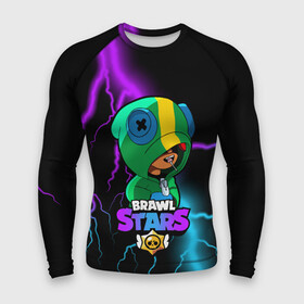 Мужской рашгард 3D с принтом Brawl Stars LEON в городе Новоалтайск,  |  | 8 bit | 8 бит | brawl | brawl stars | crow | leon | stars | бравл | бравл старс | браво старс | игра | компьютерная | кров | леон | онлайн | старс