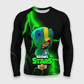 Мужской рашгард 3D с принтом Brawl Stars LEON в городе Новоалтайск,  |  | 8 bit | 8 бит | brawl | brawl stars | crow | leon | stars | бравл | бравл старс | браво старс | игра | компьютерная | кров | леон | онлайн | старс