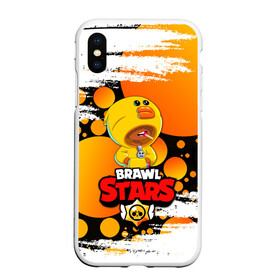 Чехол для iPhone XS Max матовый с принтом BRAWL STARS SALLY LEON в городе Новоалтайск, Силикон | Область печати: задняя сторона чехла, без боковых панелей | 8 bit | brawl stars | crow | crow phoenix. | leon | leon shark | бравл старс | браво старс | ворон | игра бравл | леон | леон шарк | оборотень