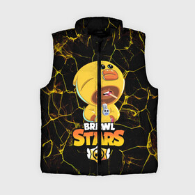 Женский жилет утепленный 3D с принтом BRAWL STARS SALLY LEON. в городе Новоалтайск,  |  | brawl stars | leon | moba | sally leon | бравл старс | жанр | игра | леон | утка