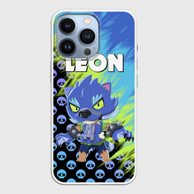 Чехол для iPhone 13 Pro с принтом BRAWL STARS ОБОРОТЕНЬ LEON. в городе Новоалтайск,  |  | Тематика изображения на принте: brawl stars | leon | moba | pattern | бравл старс | жанр | игра | леон | оборотень leon | паттерн | череп | черепа