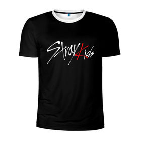 Мужская футболка 3D спортивная с принтом STRAY KIDS в городе Новоалтайск, 100% полиэстер с улучшенными характеристиками | приталенный силуэт, круглая горловина, широкие плечи, сужается к линии бедра | skz | stray kids | бан чан | ли ноу | скз | стрей кидс | сынмин | уджин | феликс | хан | хёджин | чанбин