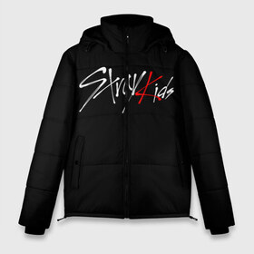 Мужская зимняя куртка 3D с принтом STRAY KIDS в городе Новоалтайск, верх — 100% полиэстер; подкладка — 100% полиэстер; утеплитель — 100% полиэстер | длина ниже бедра, свободный силуэт Оверсайз. Есть воротник-стойка, отстегивающийся капюшон и ветрозащитная планка. 

Боковые карманы с листочкой на кнопках и внутренний карман на молнии. | skz | stray kids | бан чан | ли ноу | скз | стрей кидс | сынмин | уджин | феликс | хан | хёджин | чанбин