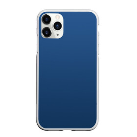 Чехол для iPhone 11 Pro Max матовый с принтом 19-4052 Classic Blue в городе Новоалтайск, Силикон |  | Тематика изображения на принте: 9 4052 | без дизайна | без принта | без узора | главный цвет 2020 года | код цвета | нг | новый год | праздник | про | рождество | синий | синяя одежда | цвет нового года