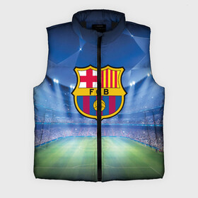 Мужской жилет утепленный 3D с принтом FC Barcelona в городе Новоалтайск,  |  | barcelona | spain | барселона | испания
