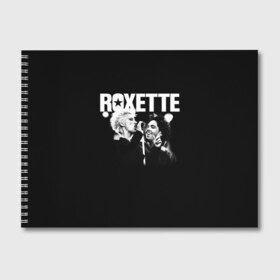 Альбом для рисования с принтом Roxette в городе Новоалтайск, 100% бумага
 | матовая бумага, плотность 200 мг. | Тематика изображения на принте: pop | rock | roxette | мари фредрикссон | пер гессле | поп | поп рок. евро поп | рок | роксет | роксэт