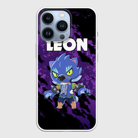 Чехол для iPhone 13 Pro с принтом BRAWL STARS ОБОРОТЕНЬ LEON. в городе Новоалтайск,  |  | Тематика изображения на принте: brawl stars | leon | moba | pattern | бравл старс | жанр | игра | леон | летучие мыши | мыши | оборотень leon | паттерн