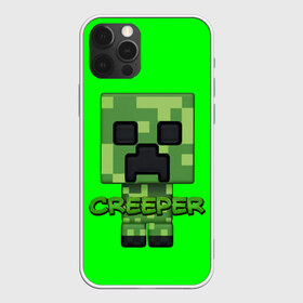 Чехол для iPhone 12 Pro Max с принтом MINECRAFT CREEPER в городе Новоалтайск, Силикон |  | game | minecraft | блоки | игра | квадраты | компьютерная игра | крипер | майнкрафт