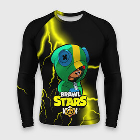 Мужской рашгард 3D с принтом Brawl Stars LEON в городе Новоалтайск,  |  | 8 bit | 8 бит | brawl | brawl stars | crow | leon | stars | бравл | бравл старс | браво старс | игра | компьютерная | кров | леон | молния | онлайн | старс