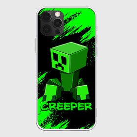 Чехол для iPhone 12 Pro Max с принтом MINECRAFT CREEPER в городе Новоалтайск, Силикон |  | game | minecraft | блоки | игра | квадраты | компьютерная игра | крипер | майнкрафт