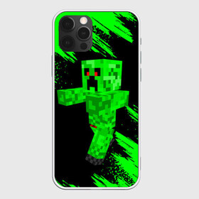 Чехол для iPhone 12 Pro Max с принтом MINECRAFT в городе Новоалтайск, Силикон |  | game | minecraft | блоки | игра | квадраты | компьютерная игра | крипер | майнкрафт