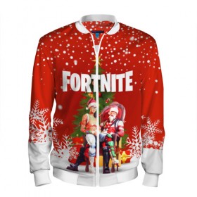 Мужской бомбер 3D с принтом FORTNITE НОВОГОДНИЙ в городе Новоалтайск, 100% полиэстер | застегивается на молнию, по бокам два кармана без застежек, по низу бомбера и на воротнике - эластичная резинка | 2020 | christmas | fortnite | fortnite 2 | fortnite x | marshmello | new year | ninja | santa | маршмелло | ниндзя | новогодний | новый год | санта | фортнайт | фортнайт 2 | фортнайт глава 2
