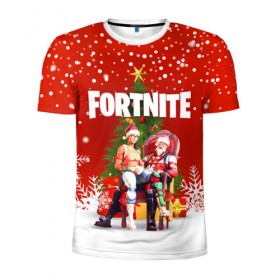 Мужская футболка 3D спортивная с принтом FORTNITE НОВОГОДНИЙ в городе Новоалтайск, 100% полиэстер с улучшенными характеристиками | приталенный силуэт, круглая горловина, широкие плечи, сужается к линии бедра | 2020 | christmas | fortnite | fortnite 2 | fortnite x | marshmello | new year | ninja | santa | маршмелло | ниндзя | новогодний | новый год | санта | фортнайт | фортнайт 2 | фортнайт глава 2