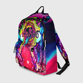 Рюкзак 3D с принтом CS GO hyper beast IMBA в городе Новоалтайск, 100% полиэстер | лямки с регулируемой длиной, сверху петелька, чтобы рюкзак можно было повесить на вешалку. Основное отделение закрывается на молнию, как и внешний карман. Внутри два дополнительных кармана, один из которых закрывается на молнию. По бокам два дополнительных кармашка | beast | cs | csgo | go | hyper | imba | imbaskin | kill | mega | rampage | skin | ultra | го | игры | кс | ксго