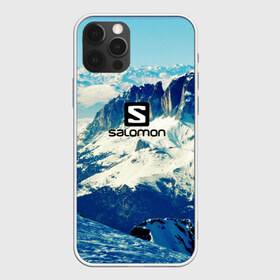Чехол для iPhone 12 Pro Max с принтом SALOMON в городе Новоалтайск, Силикон |  | salomon | горы | снег | спорт