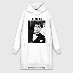 Платье-худи хлопок с принтом Аль Пачино в городе Новоалтайск,  |  | al pacino | аль пачино | лицо со шрамом | тони монтана