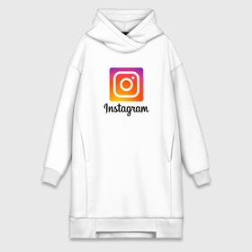Платье-худи хлопок с принтом INSTAGRAM в городе Новоалтайск,  |  | insta | instagram | instagramm | social | видео | инста | инстаграм | инстаграмм | приложение | социальная сеть | фото