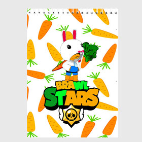 Скетчбук с принтом BRAWL STARS х LEON RABBIT в городе Новоалтайск, 100% бумага
 | 48 листов, плотность листов — 100 г/м2, плотность картонной обложки — 250 г/м2. Листы скреплены сверху удобной пружинной спиралью | brawlstars | dinoleon | dinosaur | leon | ninza | ninzaleon | roboleon | wolf | битваогней | бравлстарc | бравлстарз | волк | игра | игры | кролик | леон | мультик | оборотень | роболеон | старз