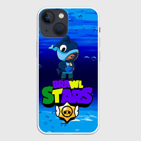 Чехол для iPhone 13 mini с принтом BRAWL STARS х LEON FISH в городе Новоалтайск,  |  | brawlstars | dinoleon | dinosaur | fish | leon | ninza | ninzaleon | roboleon | wolf | битваогней | бравлстарc | бравлстарз | волк | игра | игры | леон | мультик | оборотень | роболеон | старз