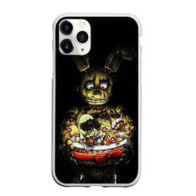 Чехол для iPhone 11 Pro Max матовый с принтом Five Nights At Freddys в городе Новоалтайск, Силикон |  | Тематика изображения на принте: five nights at freddys | foxy | freddy | аниматроники | игра | компьютерная игра | робот | фокси | фредди | чика