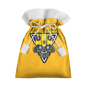Подарочный 3D мешок с принтом Трансформеры Bumblebee в городе Новоалтайск, 100% полиэстер | Размер: 29*39 см | Тематика изображения на принте: bumblebee | transformers | автоботы | бамблби | мегатрон | оптимус прайм | роботы | трансформеры