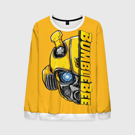 Мужской свитшот 3D с принтом Transformers Bumblebee в городе Новоалтайск, 100% полиэстер с мягким внутренним слоем | круглый вырез горловины, мягкая резинка на манжетах и поясе, свободная посадка по фигуре | bumblebee | transformers | автоботы | бамблби | мегатрон | оптимус прайм | роботы | трансформеры