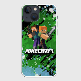 Чехол для iPhone 13 mini с принтом Minecraft   Майнкрафт в городе Новоалтайск,  |  | creeper | earth | game | minecraft | minecraft earth | блоки | грифер | игры | квадраты | компьютерная игра | крипер | маинкрафт | майн | майнкравт | майнкрафт