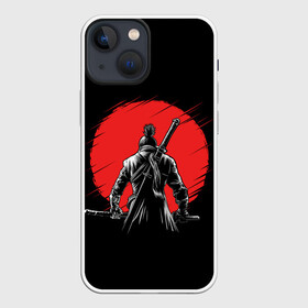 Чехол для iPhone 13 mini с принтом Sekiro: Shadows Die Twice в городе Новоалтайск,  |  | armed | death | die | game | japan | ninja | one | samurai | sekiro | shadow | shinobi | wolf | волк | игра | ниндзя | самураи | самурай | тени | тень | шиноби | япония
