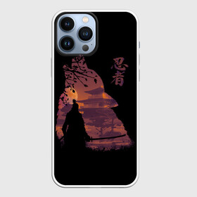 Чехол для iPhone 13 Pro Max с принтом Sekiro: Shadows Die Twice в городе Новоалтайск,  |  | Тематика изображения на принте: armed | death | die | game | japan | ninja | one | samurai | sekiro | shadow | shinobi | wolf | волк | игра | ниндзя | самураи | самурай | тени | тень | шиноби | япония
