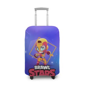 Чехол для чемодана 3D с принтом Brawl Stars. Max в городе Новоалтайск, 86% полиэфир, 14% спандекс | двустороннее нанесение принта, прорези для ручек и колес | bo | brawl | brock | bull | colt | dynamike | elprimo | jessie | leon | moba | nita | shelly | stars | бо | брок | булл | джесси | динамайк | кольт | леон | нита | шелли | эльпримо