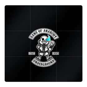 Магнитный плакат 3Х3 с принтом Undertale. Sans of Anarchy в городе Новоалтайск, Полимерный материал с магнитным слоем | 9 деталей размером 9*9 см | Тематика изображения на принте: asriel | chara | dreemurr | fight | frisk | gamer | mercy | rpg | sans | skeleton | undertale | азриэль | андертэйл | дримурр | история | подземная | санс | сказка | скелет | фриск | чара
