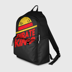 Рюкзак 3D с принтом One Piece Pirate King в городе Новоалтайск, 100% полиэстер | лямки с регулируемой длиной, сверху петелька, чтобы рюкзак можно было повесить на вешалку. Основное отделение закрывается на молнию, как и внешний карман. Внутри два дополнительных кармана, один из которых закрывается на молнию. По бокам два дополнительных кармашка | anime | kaido | luffy | manga | one piece | theory | zoro | большой куш | ван | луффи | манга | манки д | мульт | пираты | пис | рыжий | сёнэн | сериал | шанкс