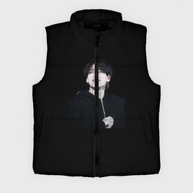 Мужской жилет утепленный 3D с принтом BTS. Jeon JungKook. в городе Новоалтайск,  |  | Тематика изображения на принте: bts | jeon | jungkook | бтс | чонгук