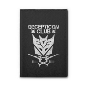 Обложка для автодокументов с принтом Трансформеры Deceticon в городе Новоалтайск, натуральная кожа |  размер 19,9*13 см; внутри 4 больших “конверта” для документов и один маленький отдел — туда идеально встанут права | Тематика изображения на принте: bumblebee | transformers | автоботы | бамблби | мегатрон | оптимус прайм | роботы | трансформеры