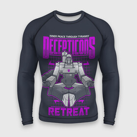 Мужской рашгард 3D с принтом Трансформеры Decepticons в городе Новоалтайск,  |  | bumblebee | transformers | автоботы | бамблби | мегатрон | оптимус прайм | роботы | трансформеры