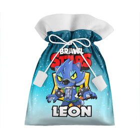 Подарочный 3D мешок с принтом BRAWL STARS WEREWOLF LEON в городе Новоалтайск, 100% полиэстер | Размер: 29*39 см | Тематика изображения на принте: brawl stars | brawl stars werewolf leon | brawler | leon | werewolf | бравл старз | бравлер | волк | леон | оборотень | оборотень леон